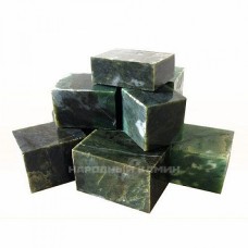 Камни для бани  Нефрит пиленный (куб)