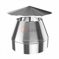 LAVA Оголовок-зонт ЭЛИТ 150/220 мм. 304 нерж. (0,8 мм)