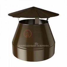 LAVA Оголовок-зонт 150/220 мм. коричневый (8017)